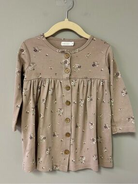 Jamie Kay Floral Button-Front Dress